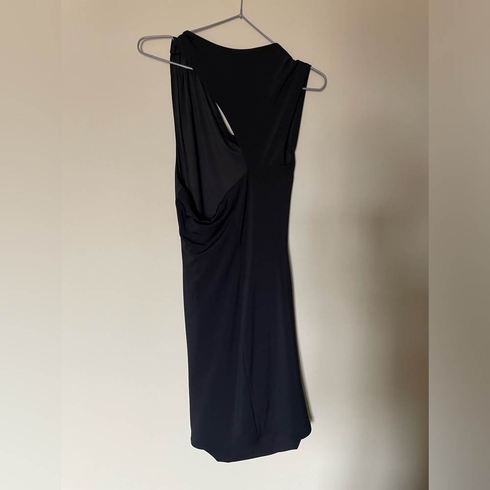 Dynamite Asymmetric Mini Ruched Dress - Picture 5 of 6